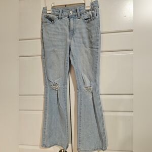 Cat & Jack Girls Size 10 Denim Boot Cut Jeans